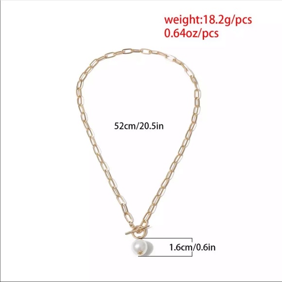 🌟 chunky gold necklace - Picture 3 of 3